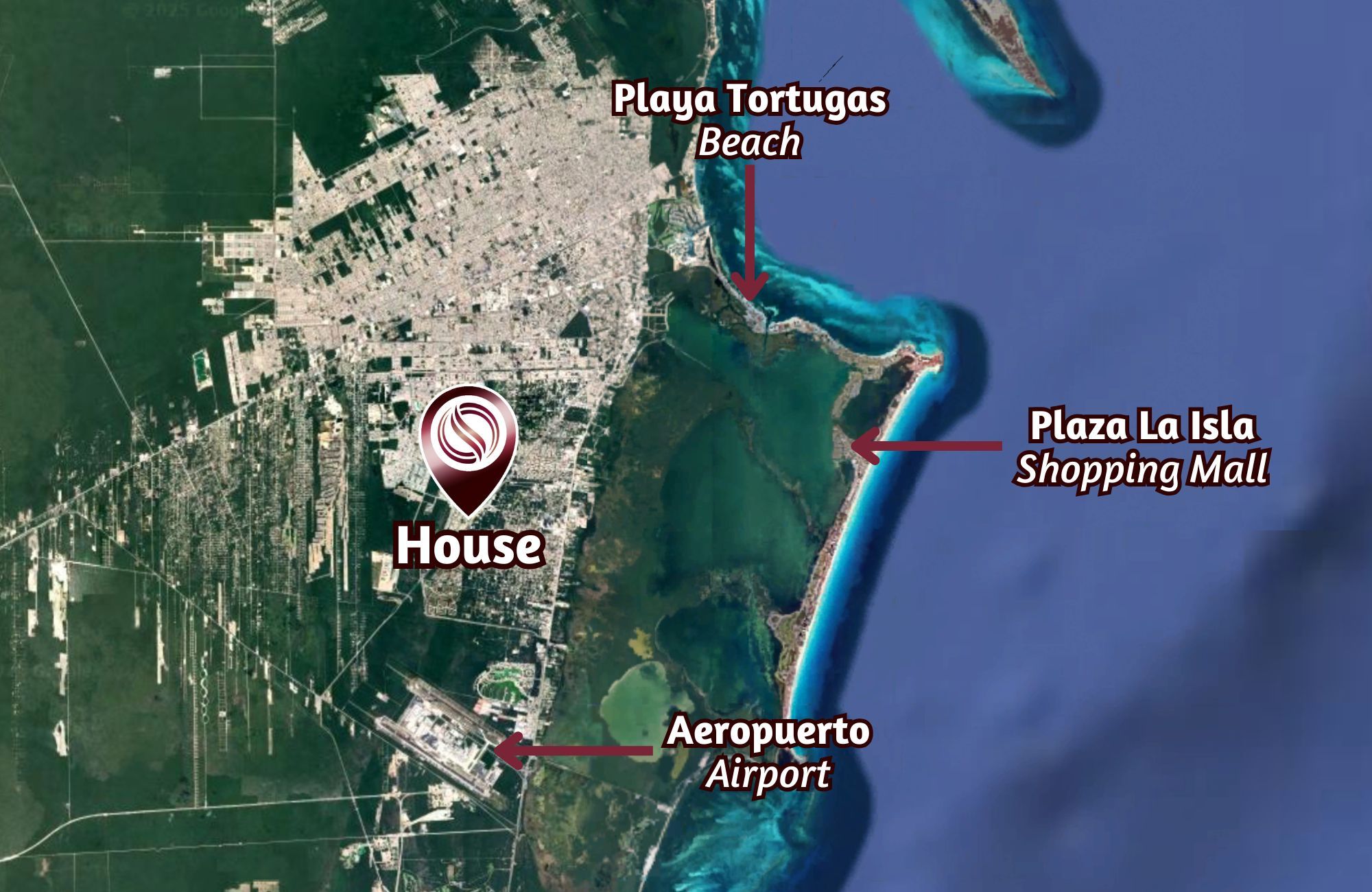 House for sale in Artika Canc&uacute;n, gated community with pool, Av. Prol. La Luna, Canc&uacute;n