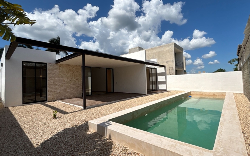 House with Private Pool and Terrace for Sale, Tamanch&eacute;, M&eacute;rida