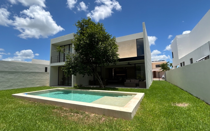 House with Private Pool and Terrace for Sale, Tamanch&eacute;, M&eacute;rida