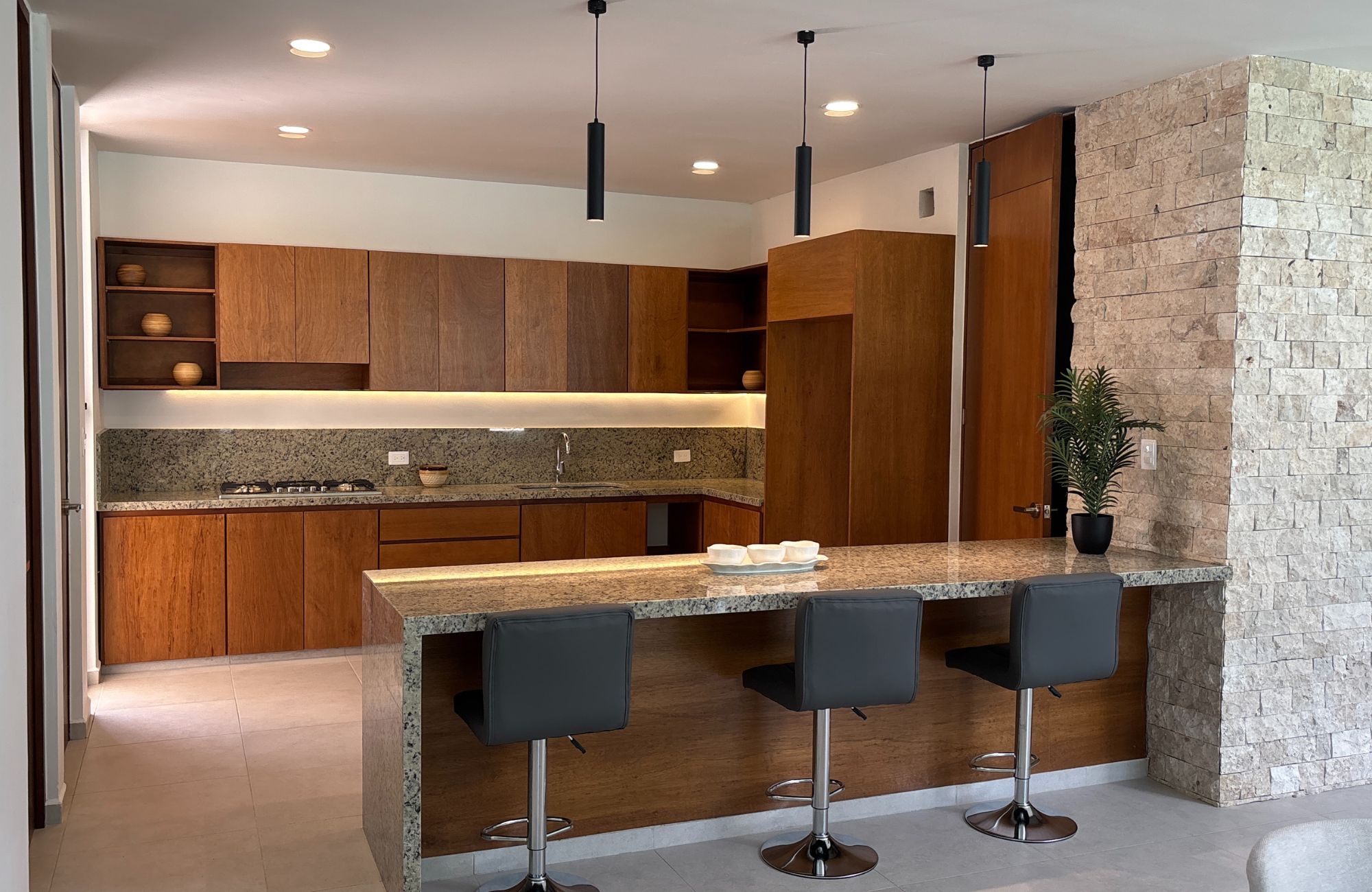 House with garden, private pool, terrace and service room, North Zone, Merida.