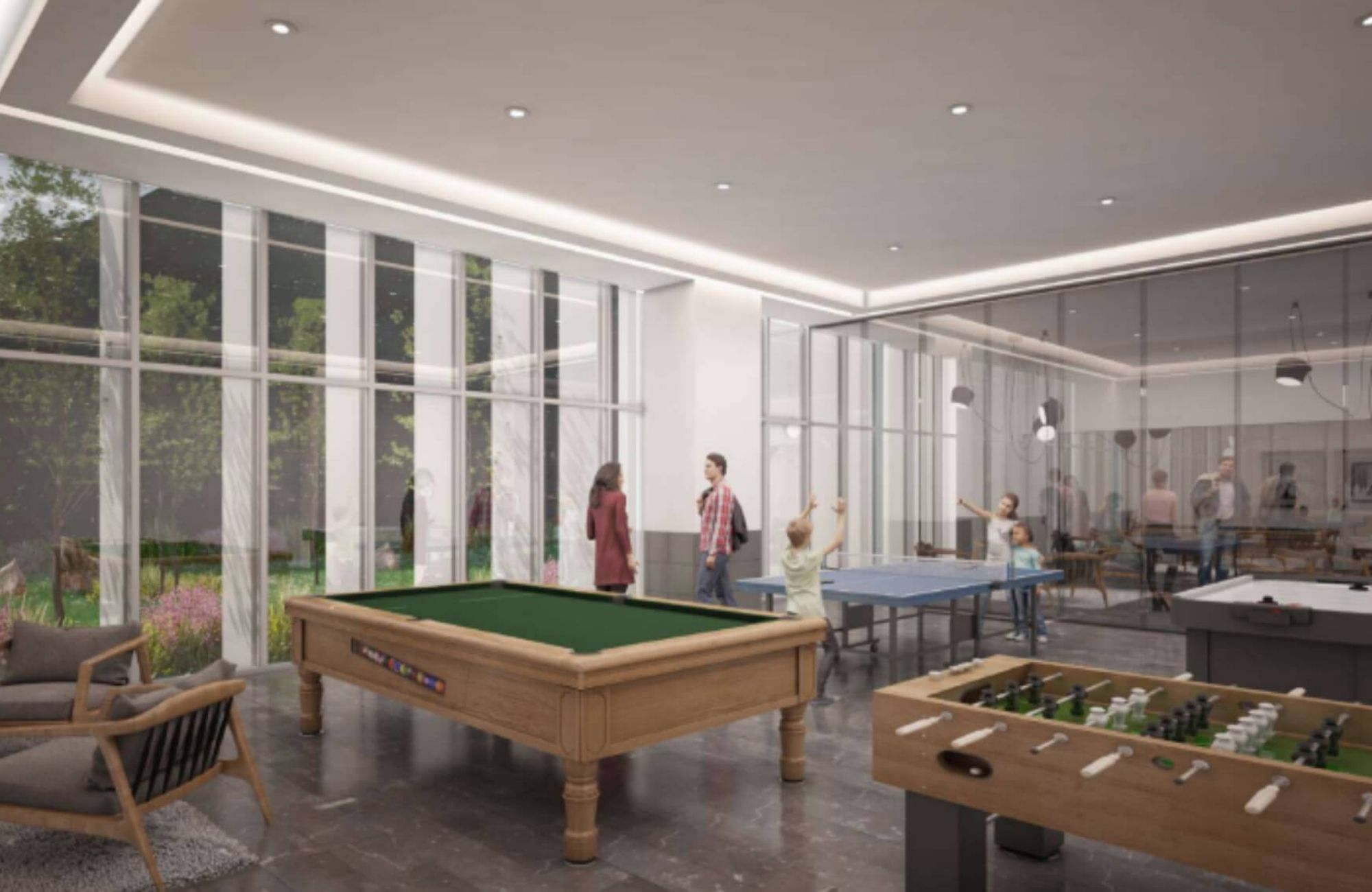 Condo with cinema, pool, gym with spinning zone, golf course view, service room, with bathroom, amenities for the whole family, pre-construc