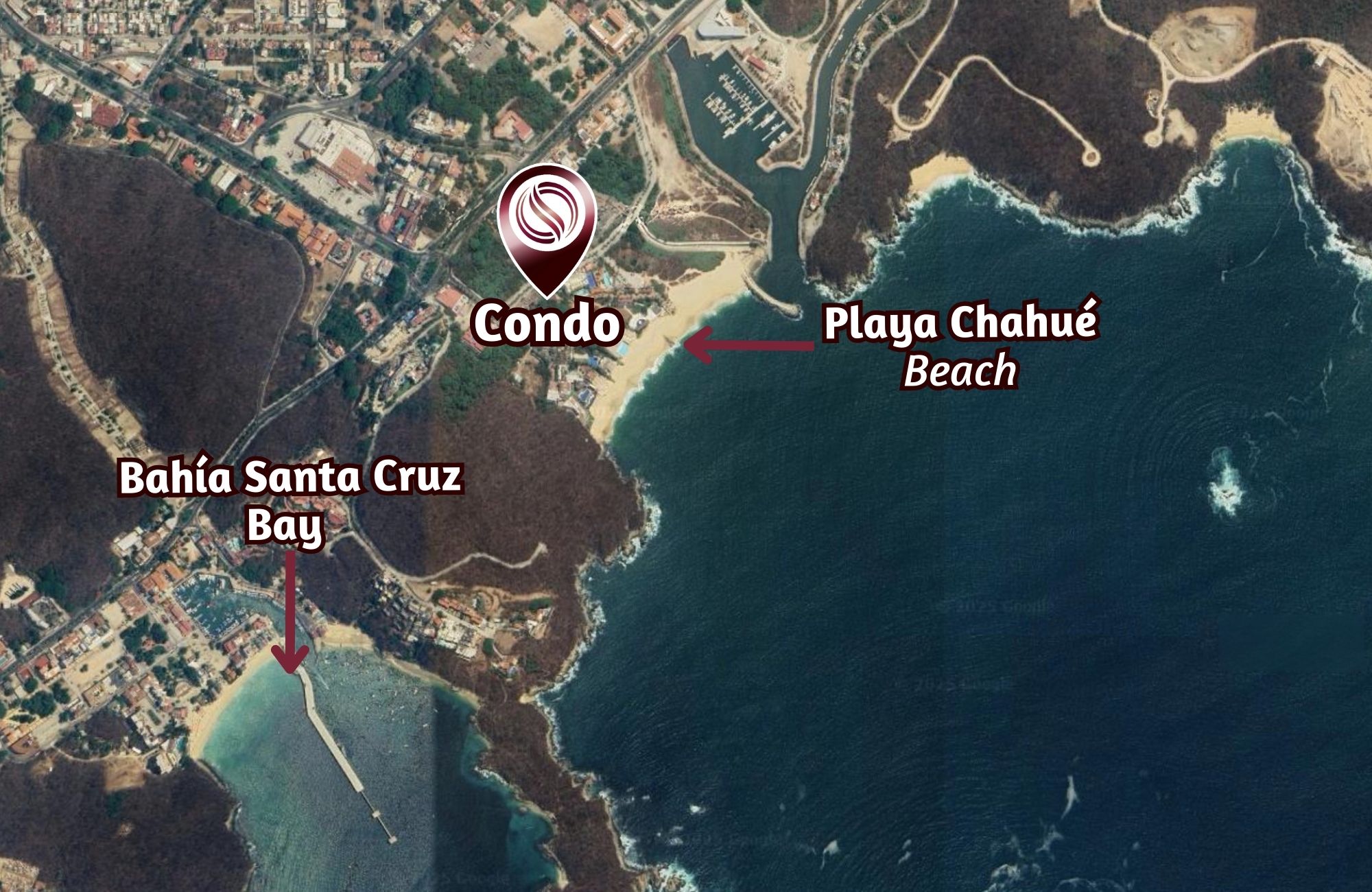 Apartment near the sea for sale, Bah&iacute;a Chahu&eacute;, Huatulco