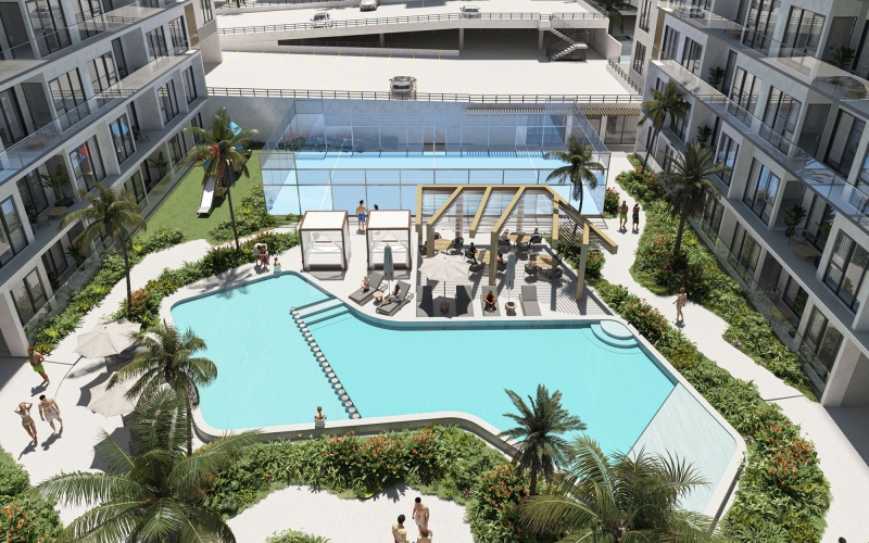 Condo with panoramic view and luxury amenities &ndash; Ejido, Playa del Carmen