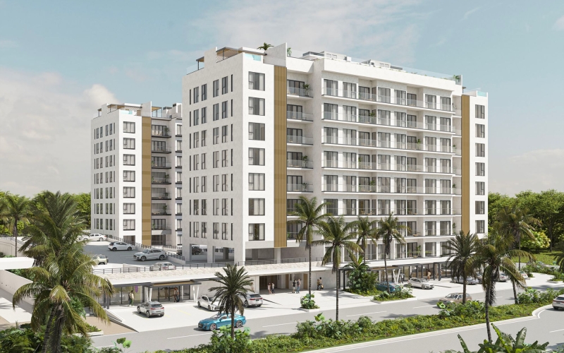 Hermoso departamento con amplia terraza privada y acceso a rooftop &ndash; Ejido, Playa del Carmen