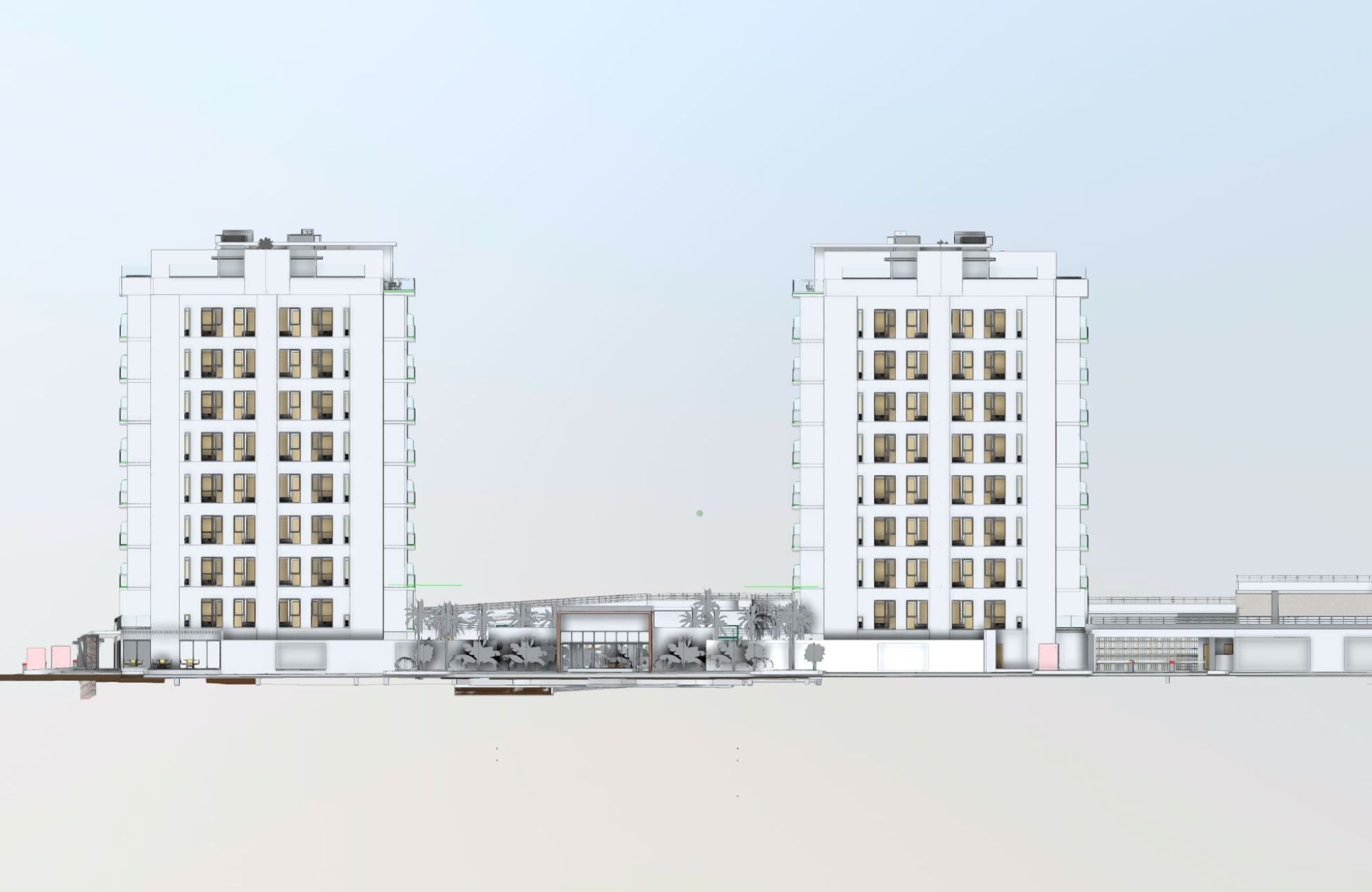 Departamento con alberca, Gimnasio, en pre-construcci&oacute;n, &nbsp;Centro, venta, Playa del Carmen