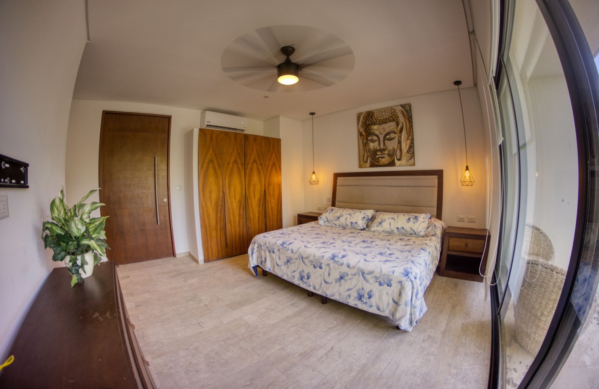 Condo with private pool, wraparound terrace, saline pool, coworking, Bio-Architecture, zen garden, solar panels, pre-construction, sale Regi