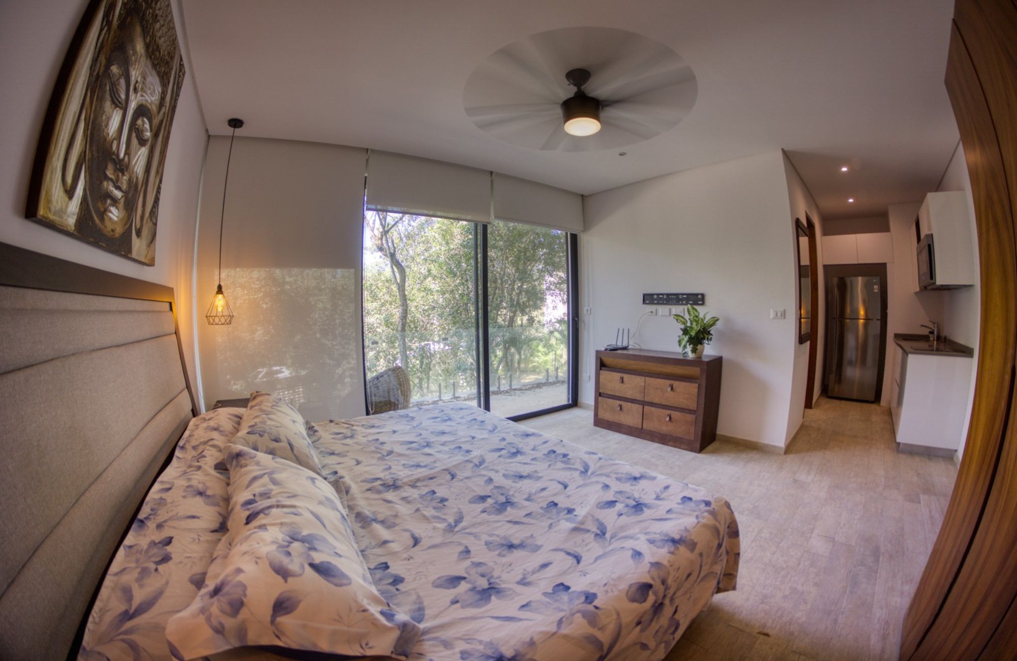 Condo with private pool, wraparound terrace, saline pool, coworking, Bio-Architecture, zen garden, solar panels, pre-construction, sale Regi