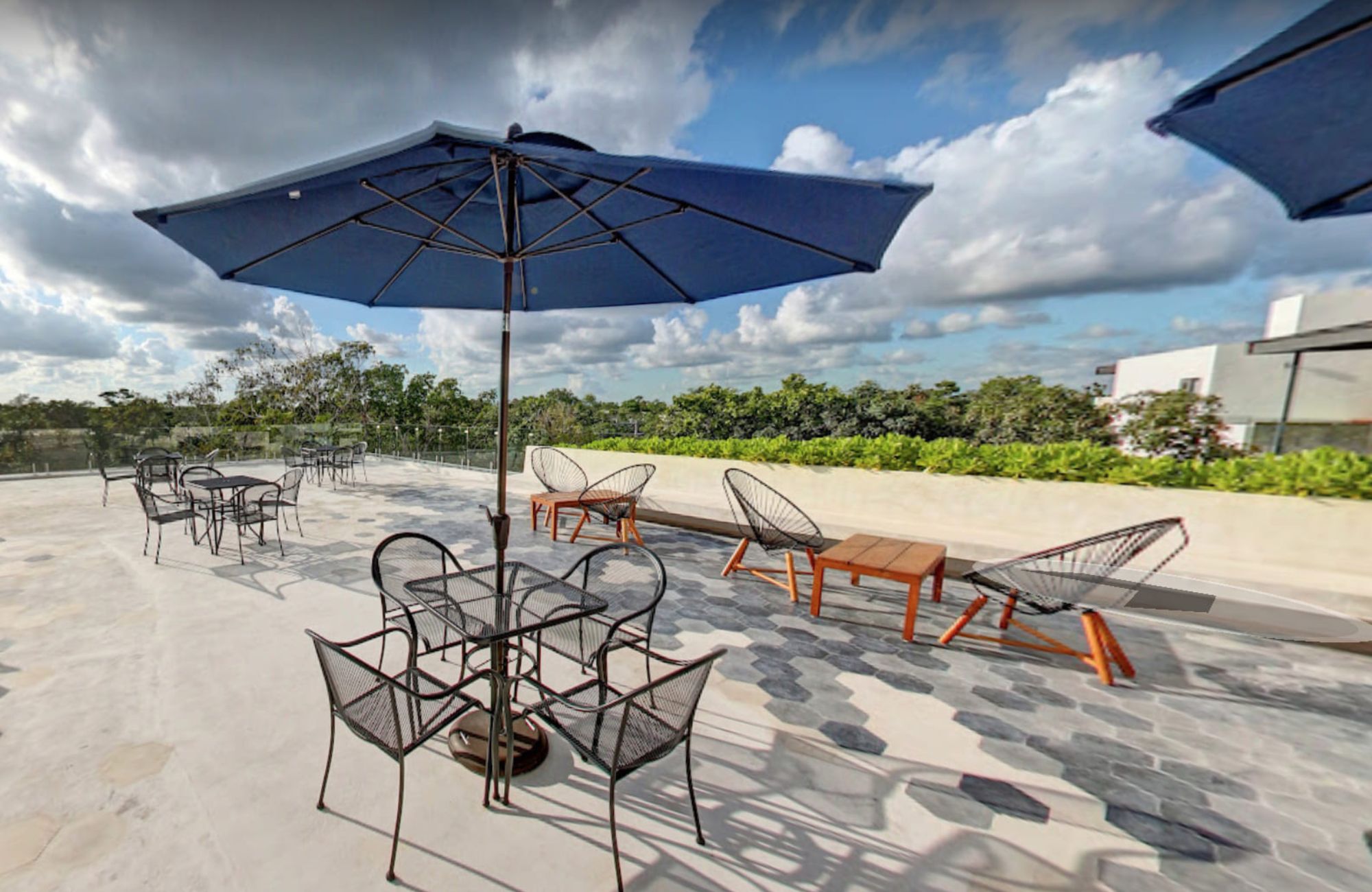 Condo with private pool, wraparound terrace, saline pool, coworking, Bio-Architecture, zen garden, solar panels, pre-construction, sale Regi