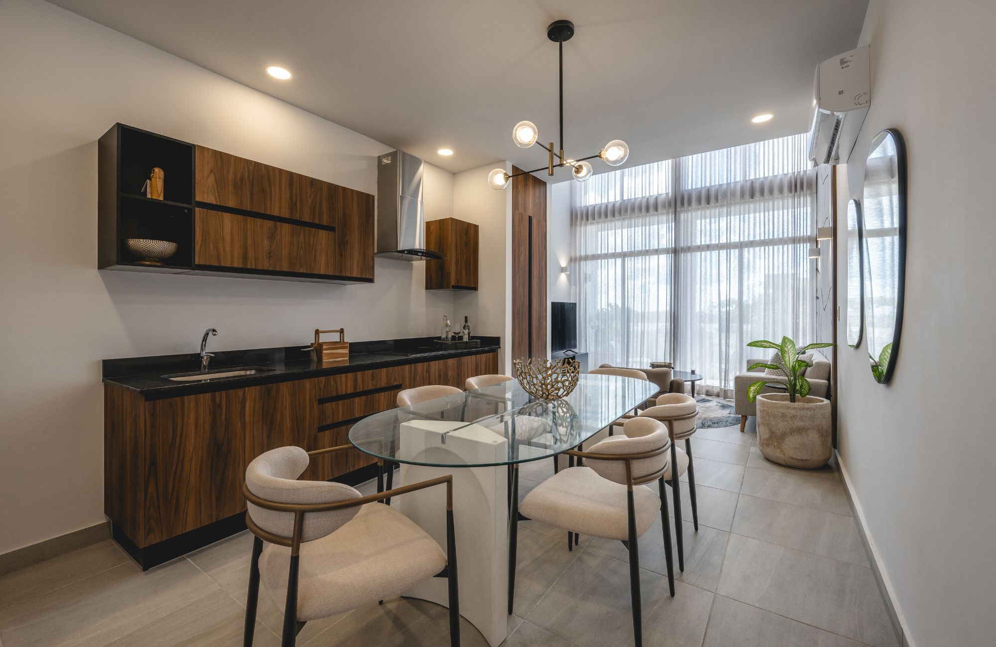 Apartment with rooftop, pool, barbecue area, business center, concierge, Villas La Hacienda for sale, Merida North Zone