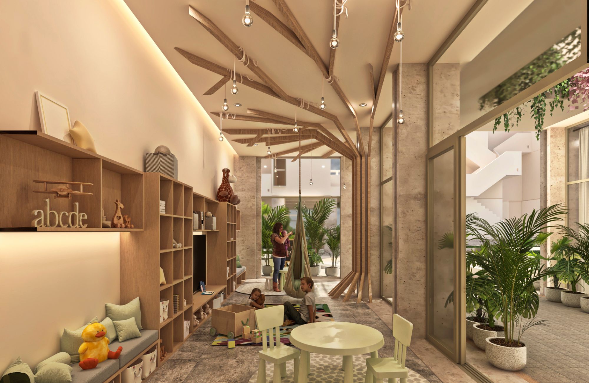 Apartment with rooftop, pool, barbecue area, business center, concierge, Villas La Hacienda for sale, Merida North Zone