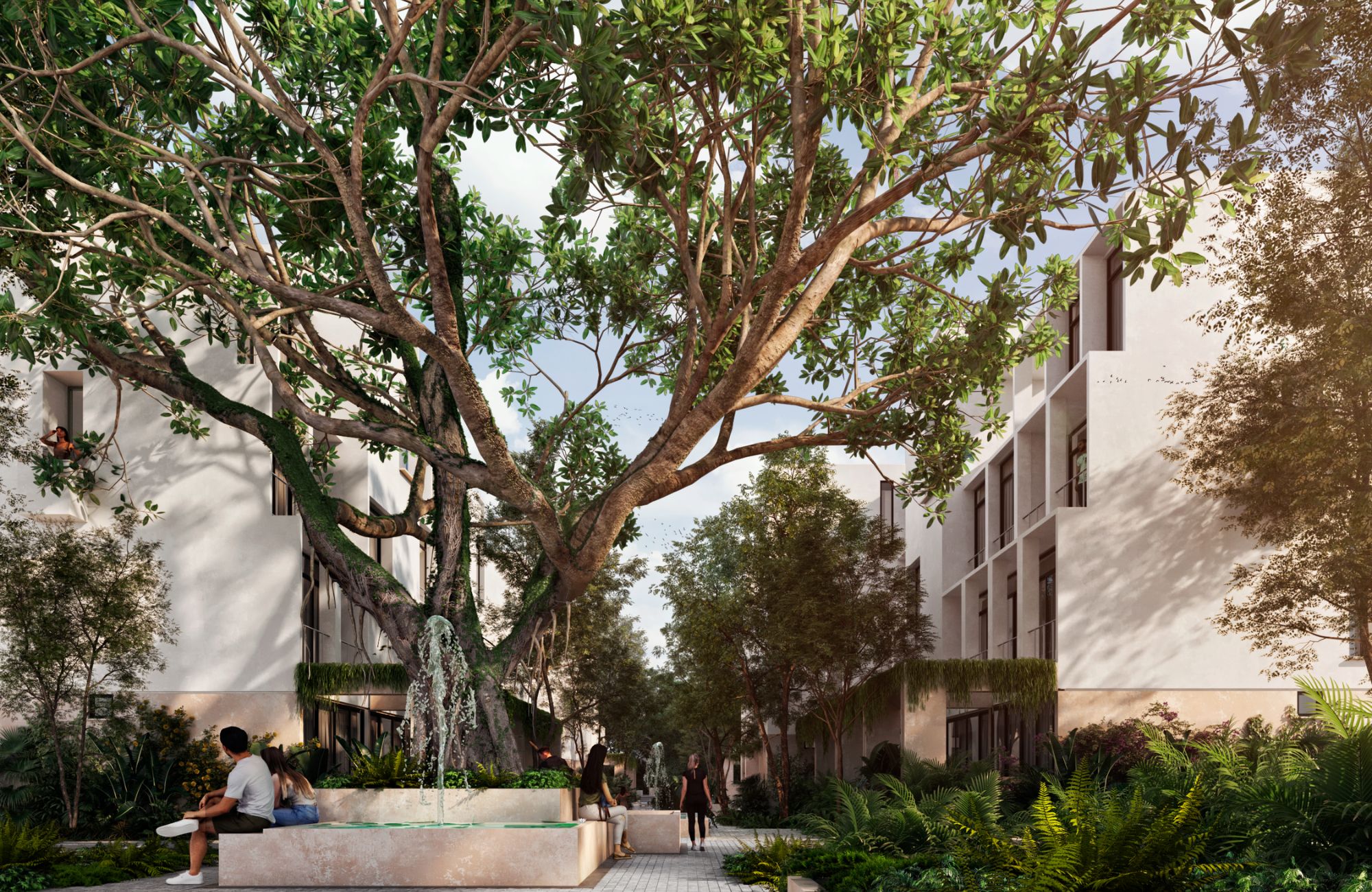 Apartment with terrace, Gym, common Pool, and Padel Court, North Zone, M&eacute;rida.