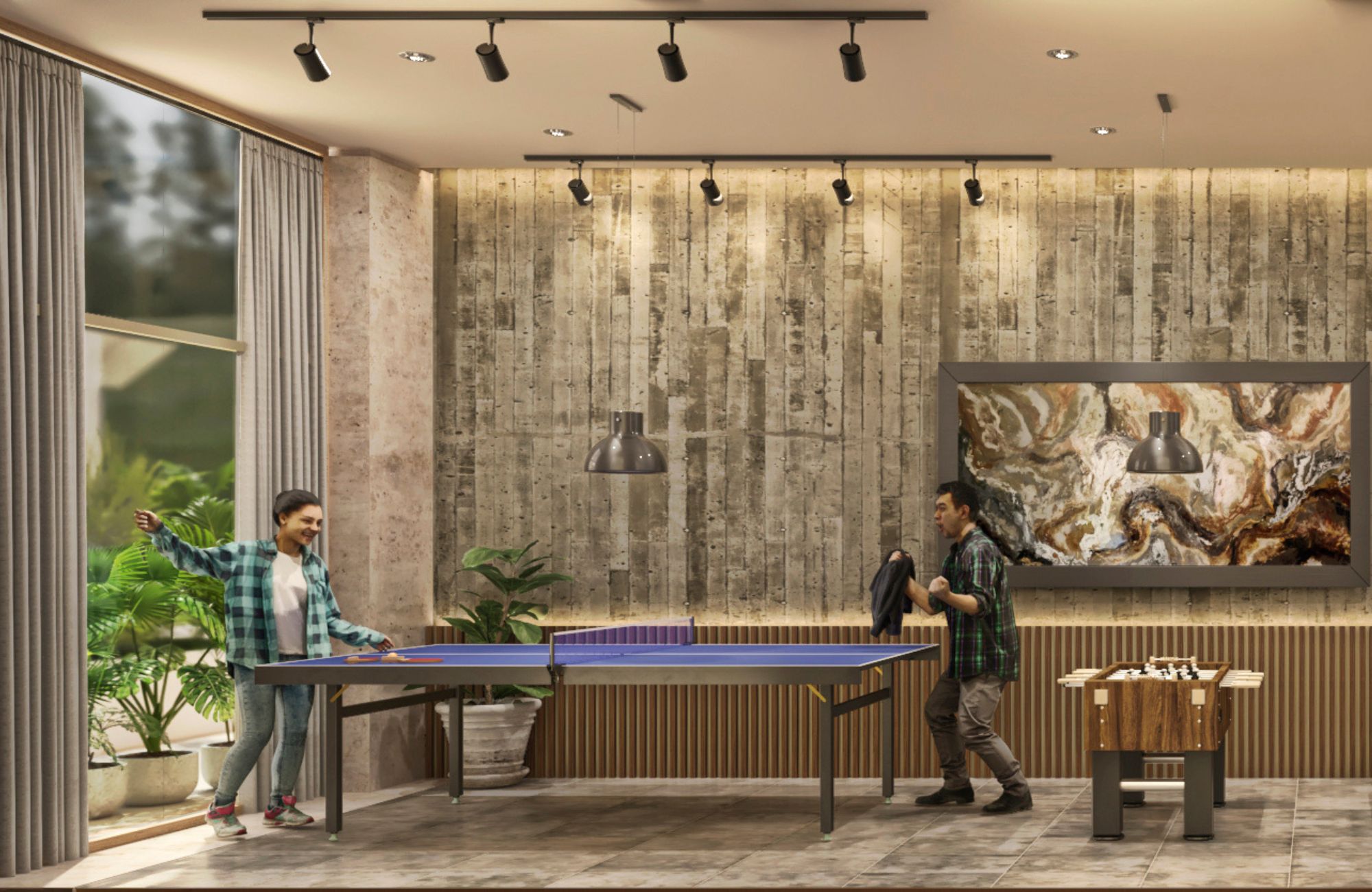 Apartment with terrace, Gym, common Pool, and Padel Court, North Zone, M&eacute;rida.