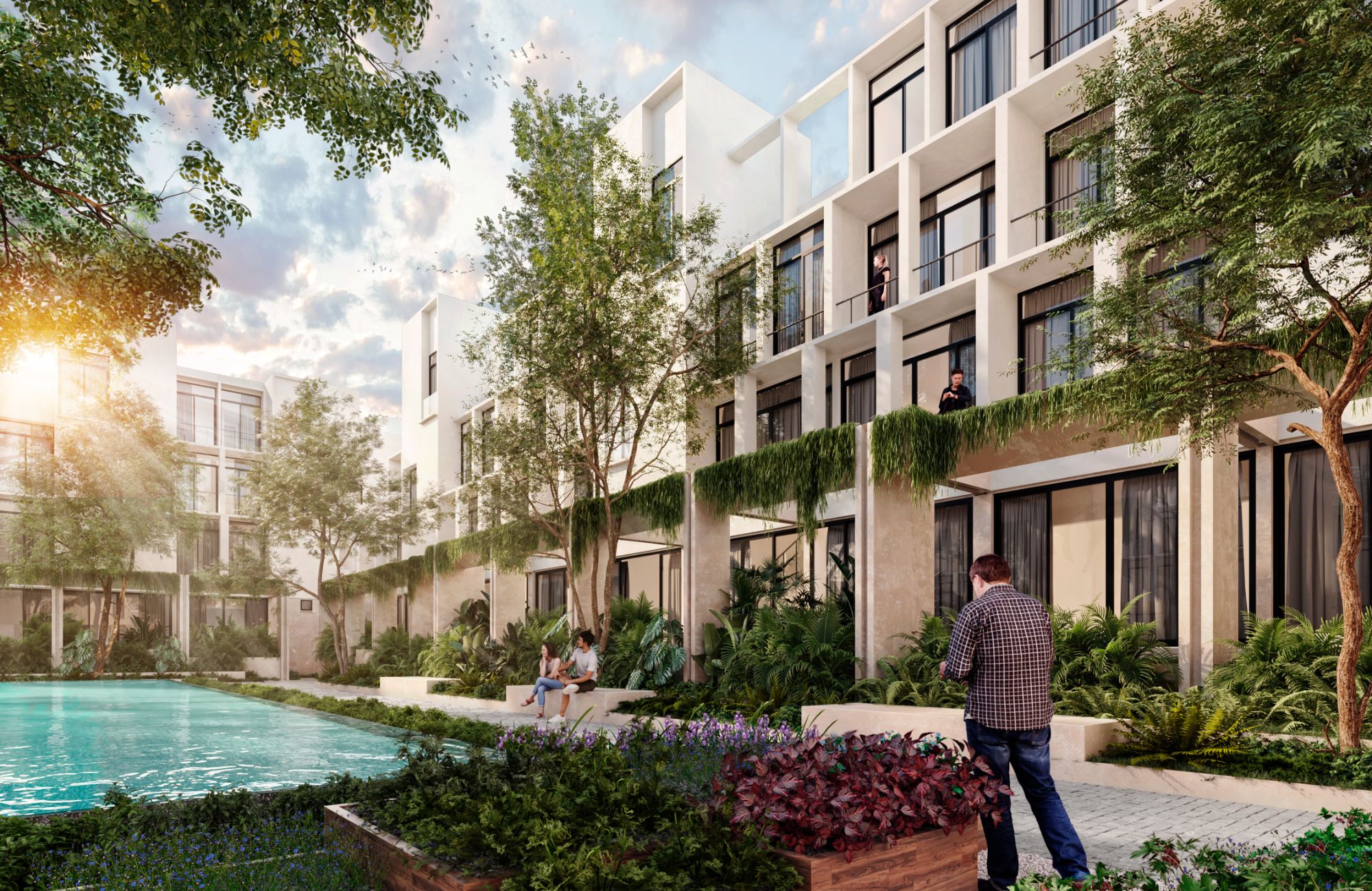 Condo with Social Area and Terrace for Sale, Montebello, M&eacute;rida