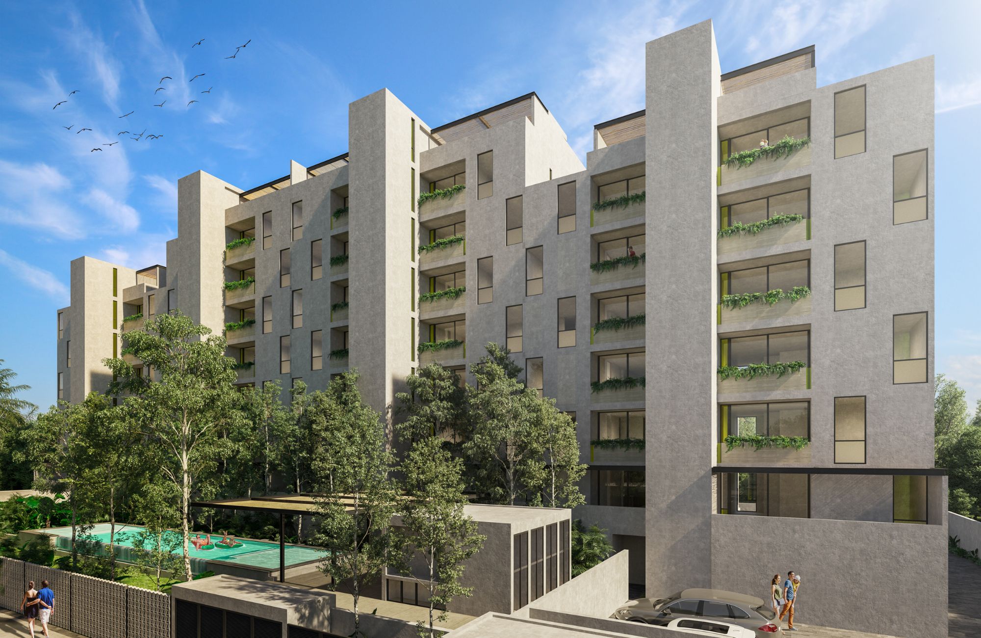 Departamento en residencial privado con amenidades: 7,500 m2 de parques, canchas deportivas, gimnasio al aire libre, ciclopista y mas