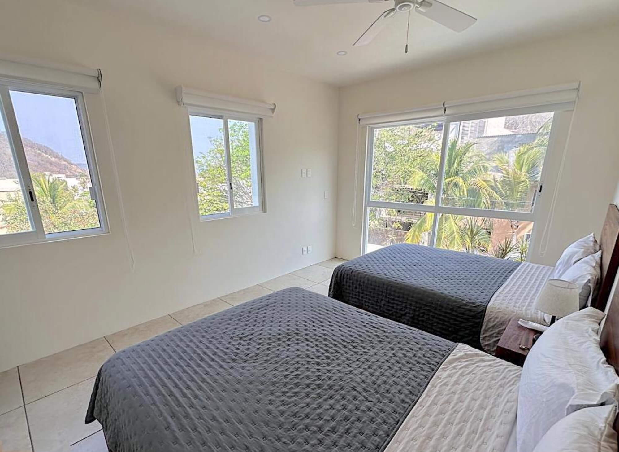 Ocean view villa, beach access, pool, for sale, Punta Santa Cruz, Huatulco.