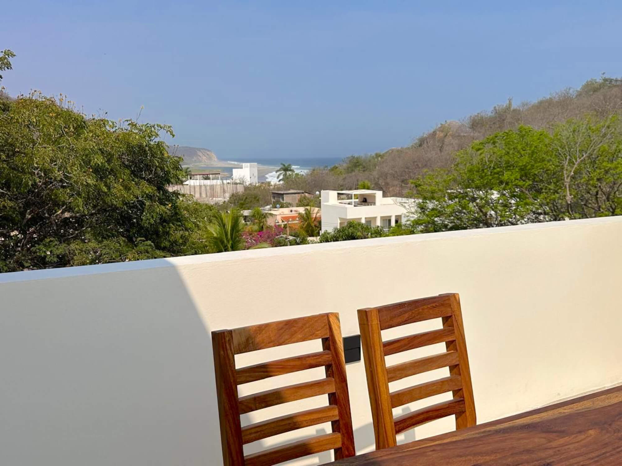 Ocean view villa, beach access, pool, for sale, Punta Santa Cruz, Huatulco.