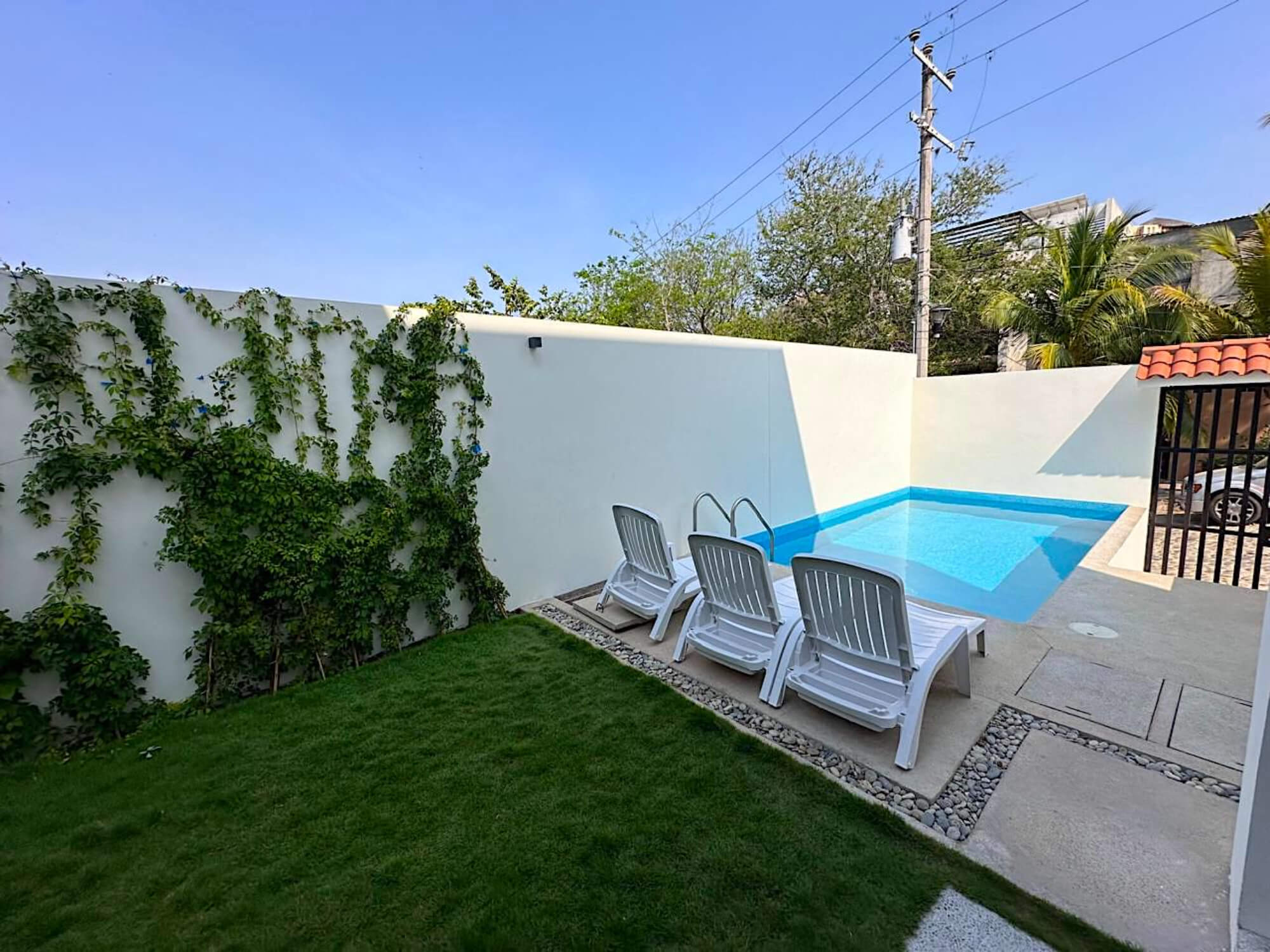 Ocean view villa, beach access, pool, for sale, Punta Santa Cruz, Huatulco.