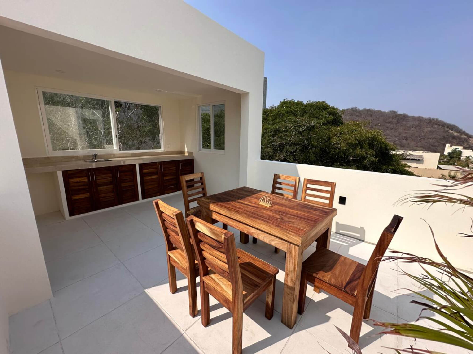 Ocean view villa, beach access, pool, for sale, Punta Santa Cruz, Huatulco.