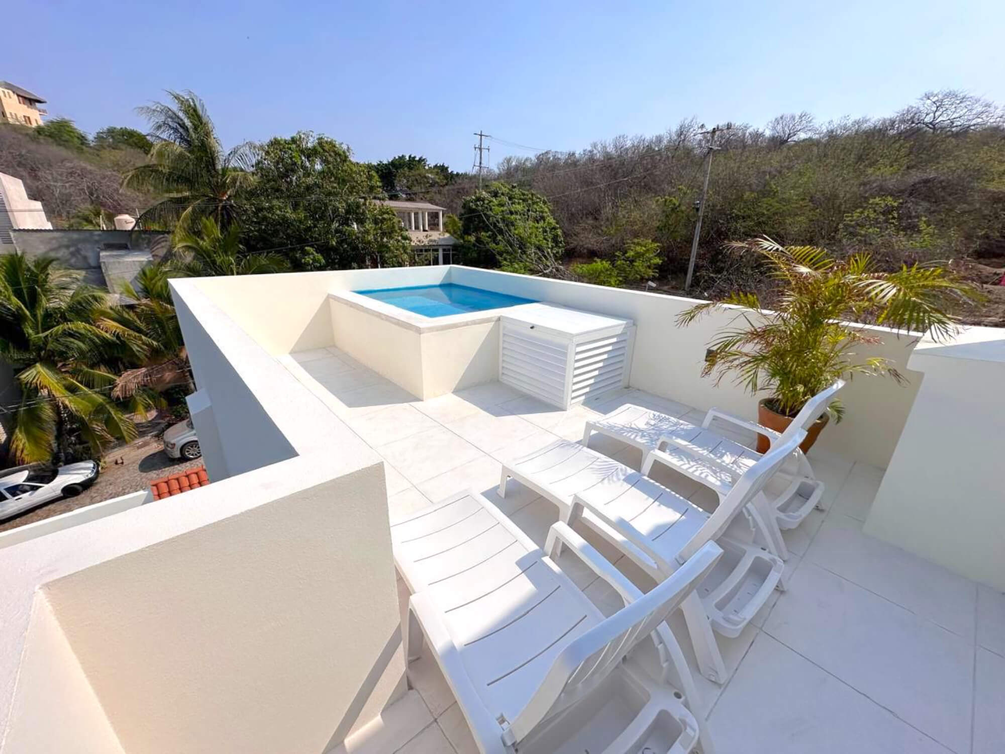 Ocean view villa, beach access, pool, for sale, Punta Santa Cruz, Huatulco.