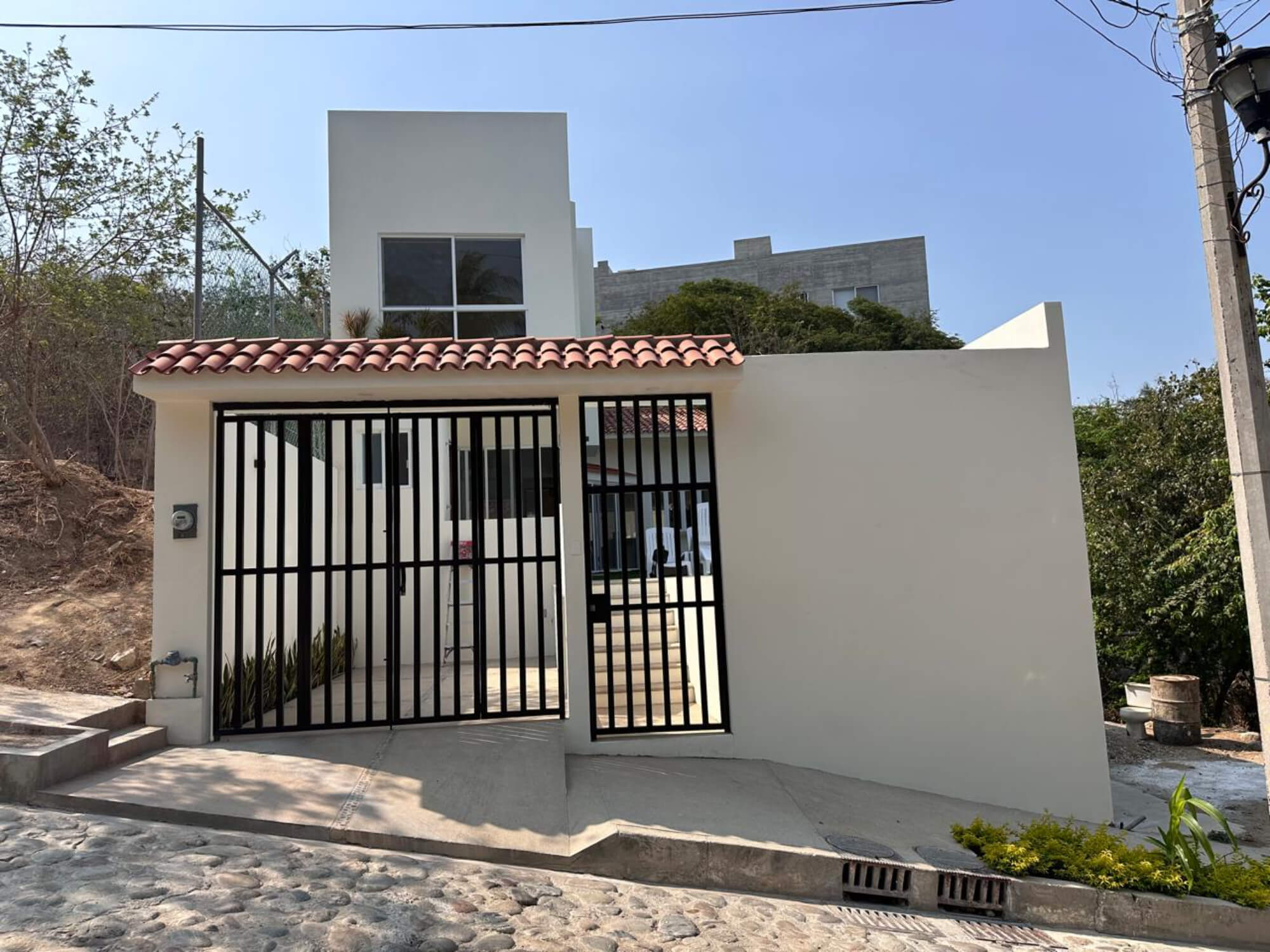 Ocean view villa, beach access, pool, for sale, Punta Santa Cruz, Huatulco.