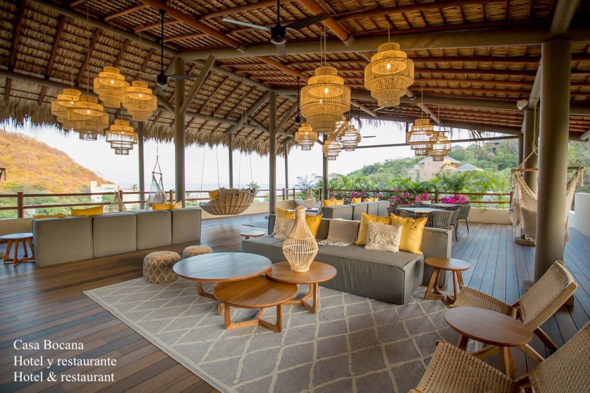 Ocean view villa, beach access, pool, for sale, Punta Santa Cruz, Huatulco.