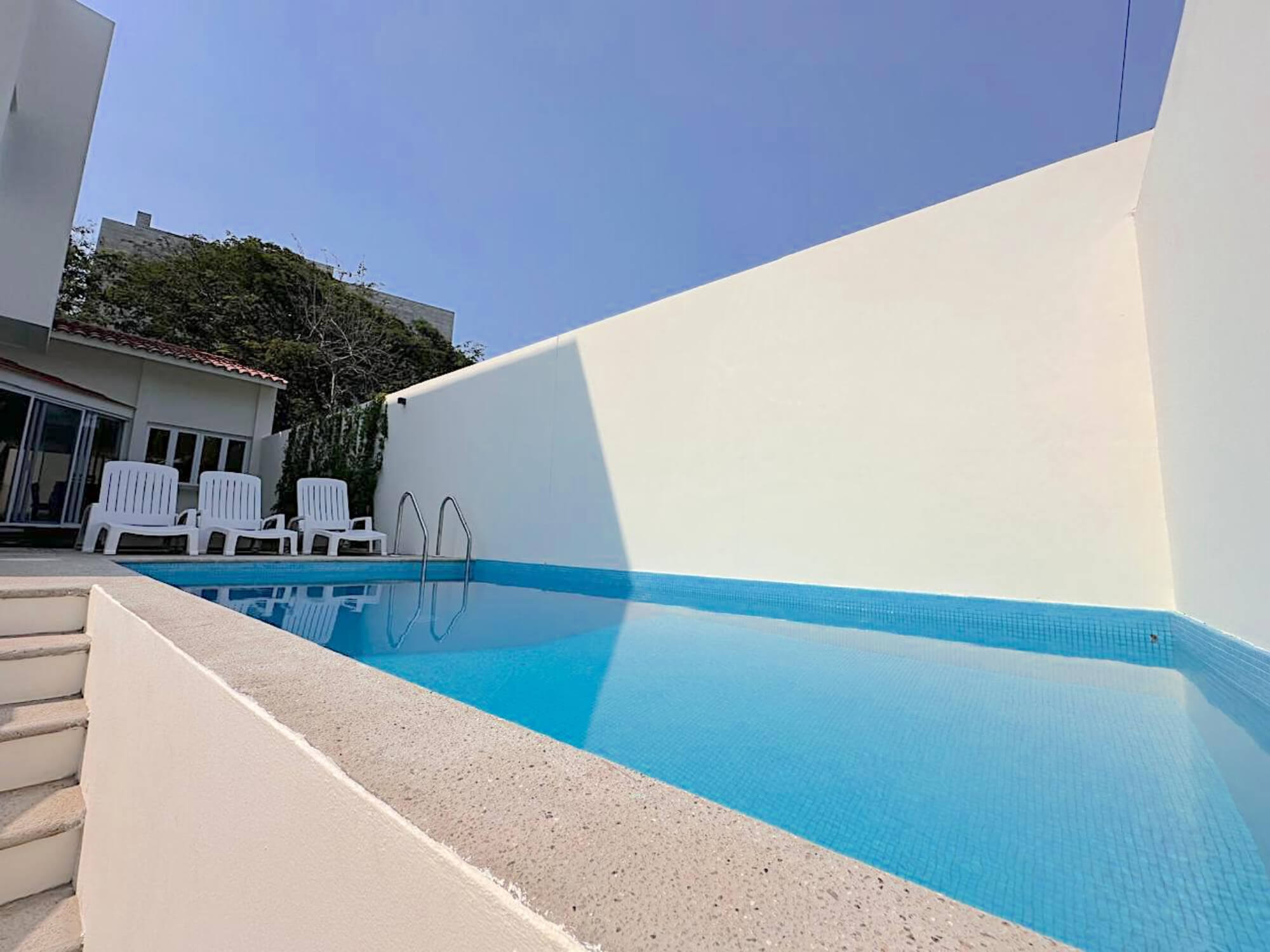 Ocean view villa, beach access, pool, for sale, Punta Santa Cruz, Huatulco.