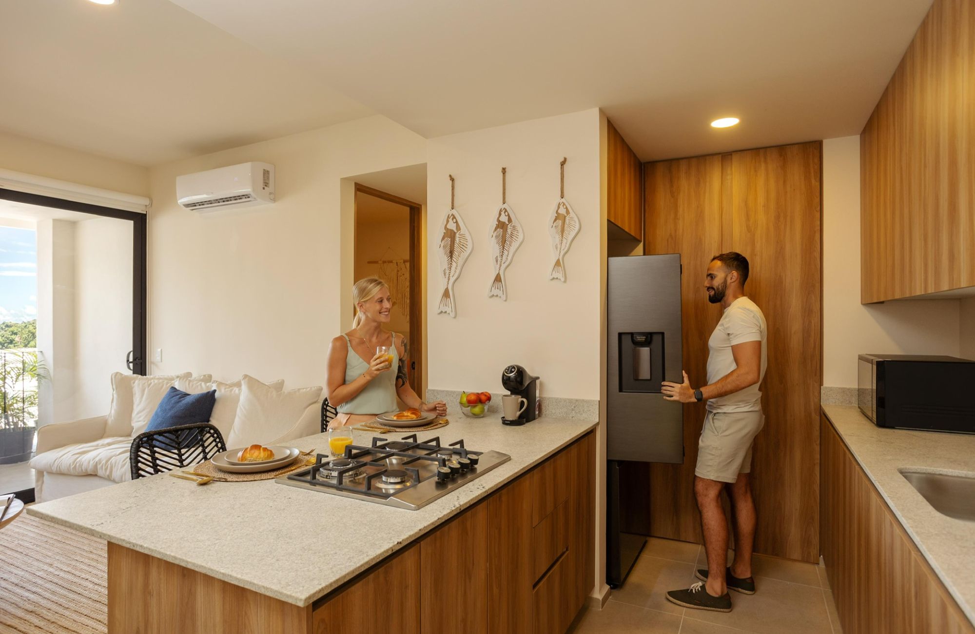 Condo with Spa, restaurant, sky lounge, cinema, concierge, dog area and more for sale Cancun, pre-construction.