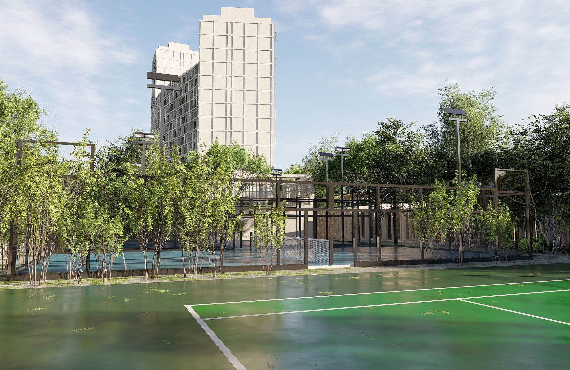 Condo with Spa, restaurant, sky lounge, cinema, concierge, dog area and more for sale Cancun, pre-construction.