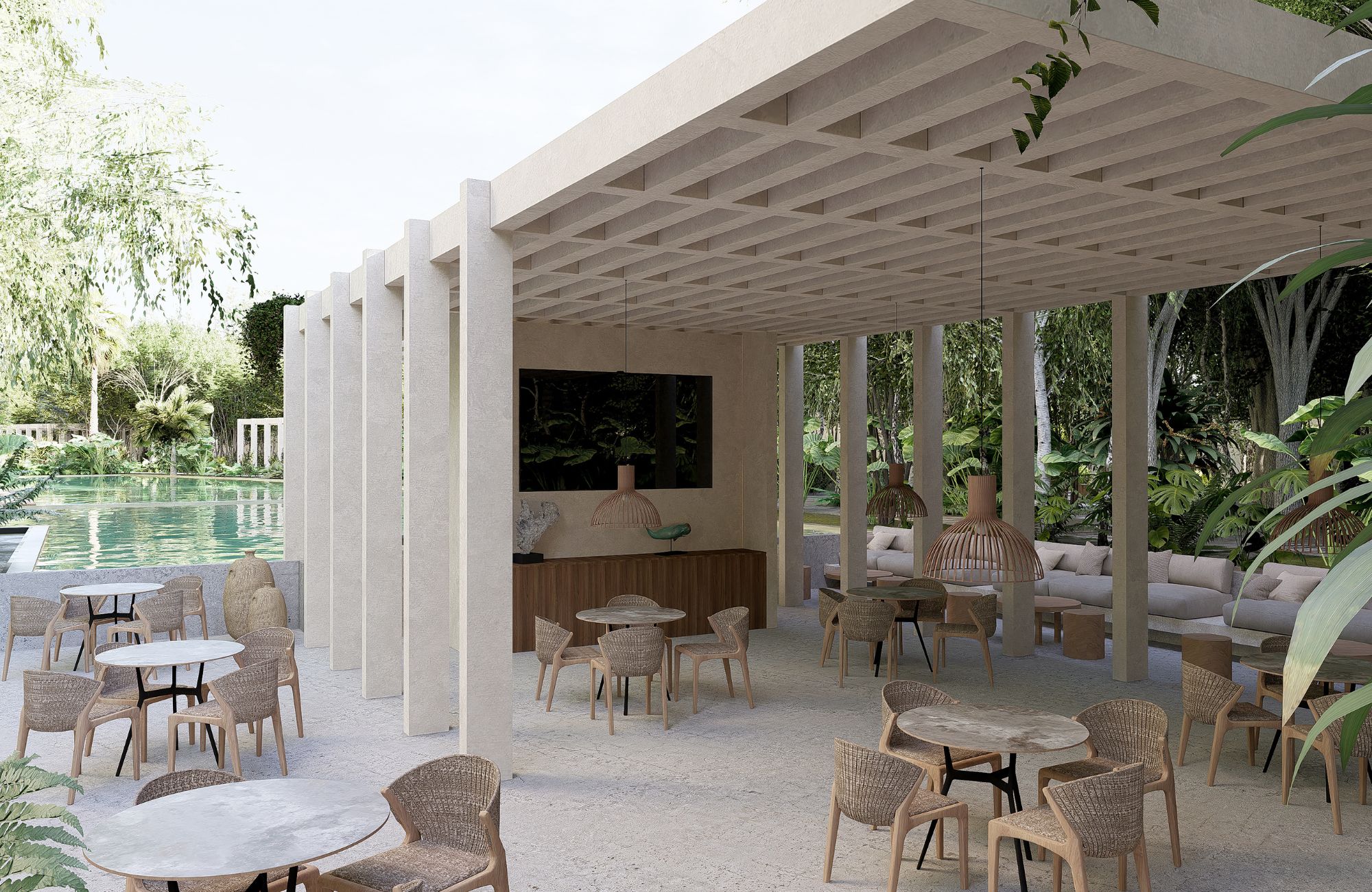 Condo with clubhouse and sports courts, for sale, Cumbres, Canc&uacute;n