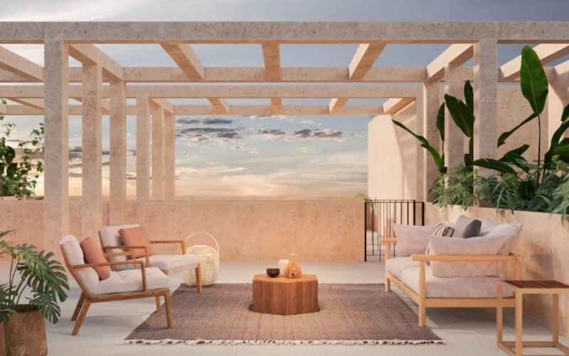 Apartment with green areas for sale, Parque Canc&uacute;n, Canc&uacute;n