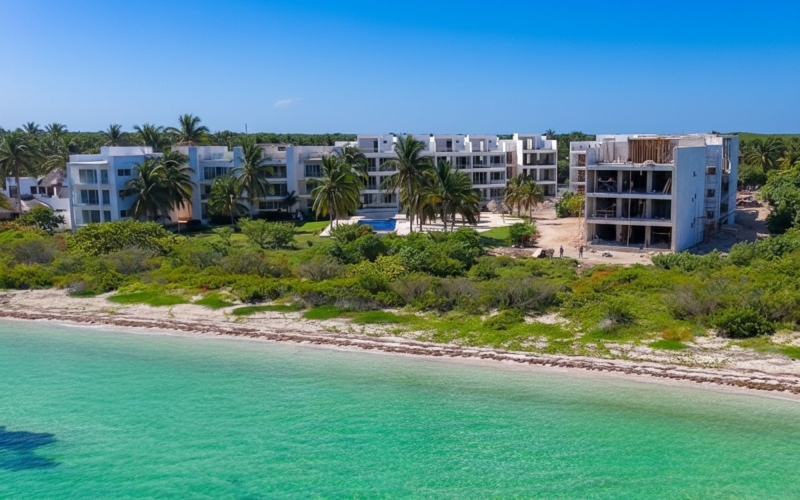 Oceanfront condo for sale, San Crisanto, Yucat&aacute;n