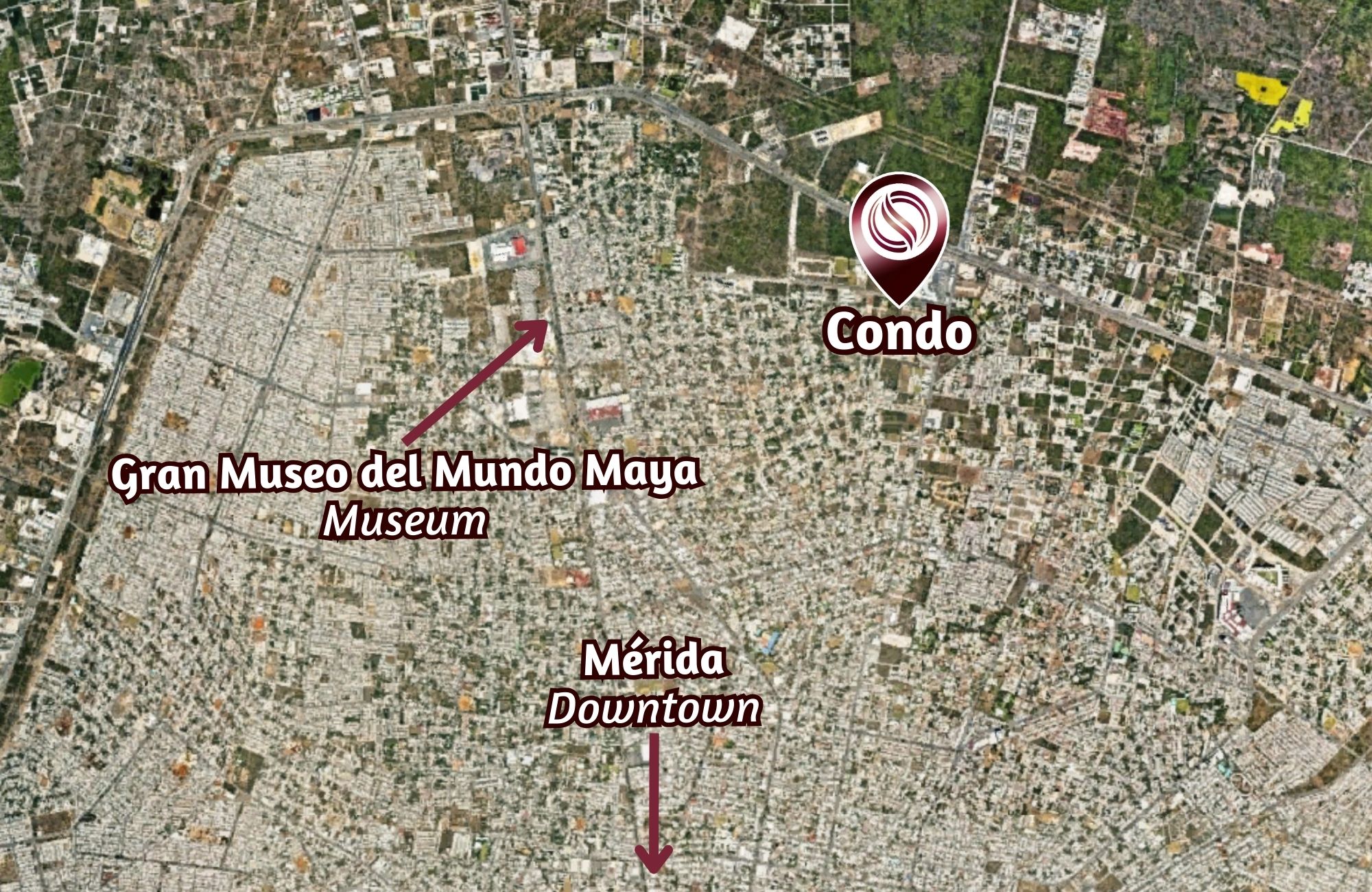 Furnished apartment with panoramic views for rent, San Ram&oacute;n, M&eacute;rida