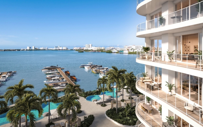 Luxury condo with studio and private marina for sale, Hotel Zone Canc&uacute;n