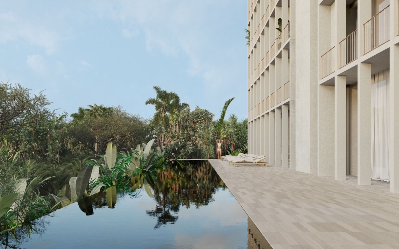 Modern studio for sale, Zona Aeropuerto, Canc&uacute;n