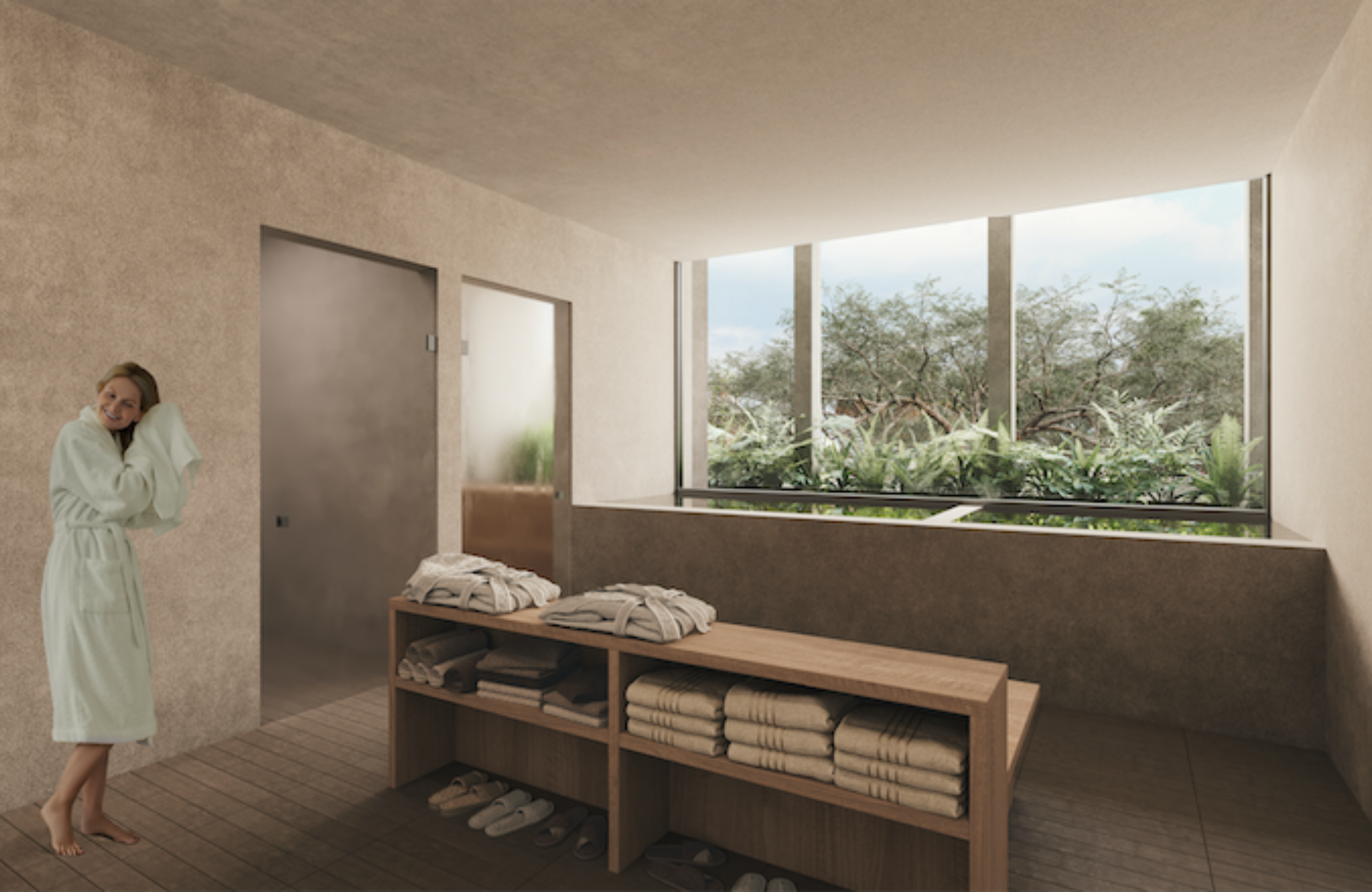 Condo with Spa, restaurant, sky lounge, cinema, concierge, dog area and more for sale Cancun, pre-construction.