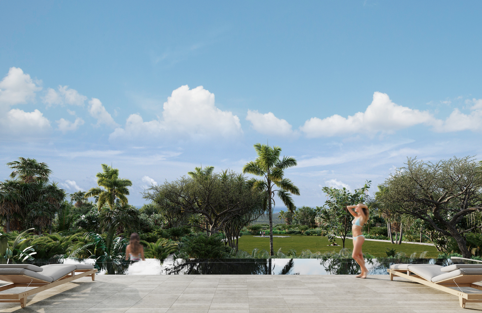 Condo with Spa, restaurant, sky lounge, cinema, concierge, dog area and more for sale Cancun, pre-construction.