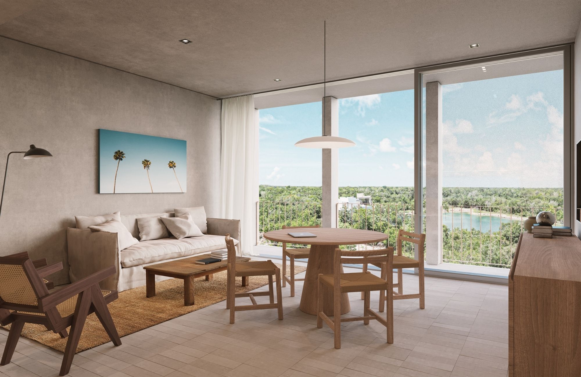 Condo with terrace for sale, Zona aeropuerto,  Canc&uacute;n.