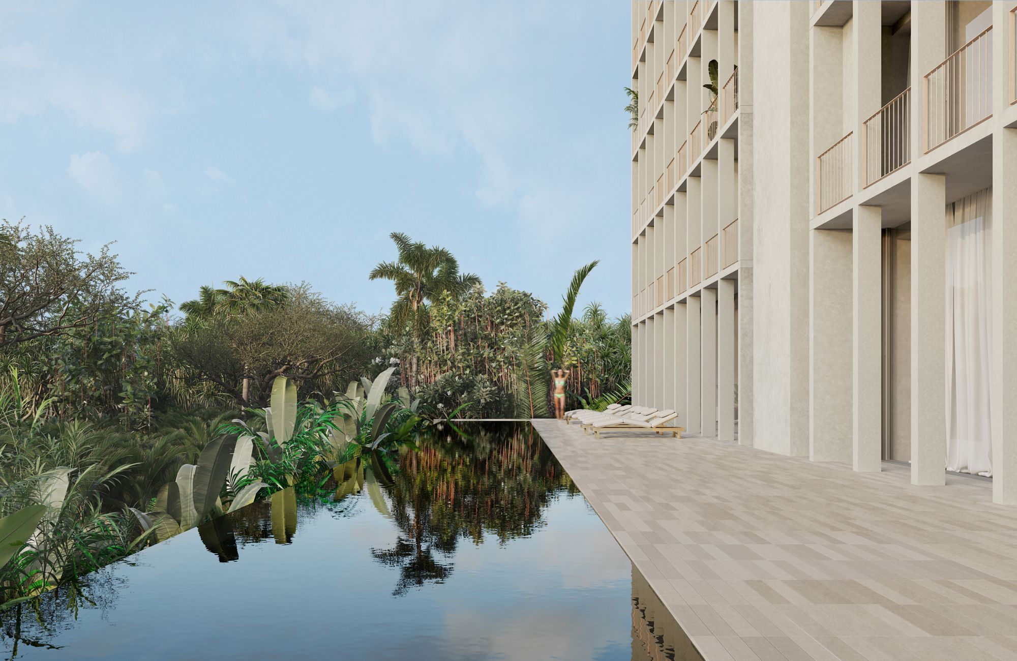 Condo with terrace for sale, Zona aeropuerto,  Canc&uacute;n.