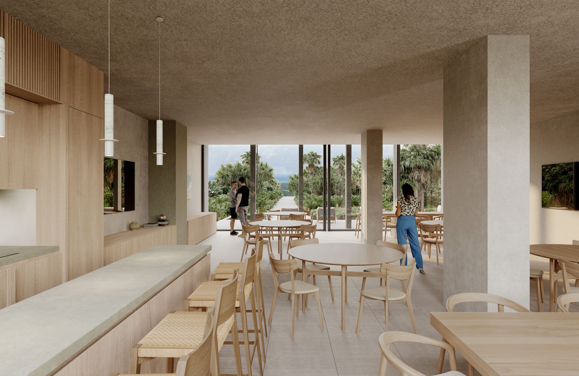 Apartment with pool, Kids Club, padel, for sale, Luis Donaldo Colosio, Canc&uacute;n.