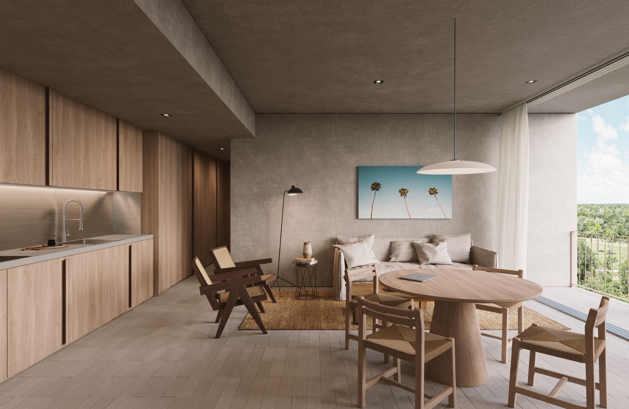 Apartment with pool, Kids Club, padel, for sale, Luis Donaldo Colosio, Canc&uacute;n.