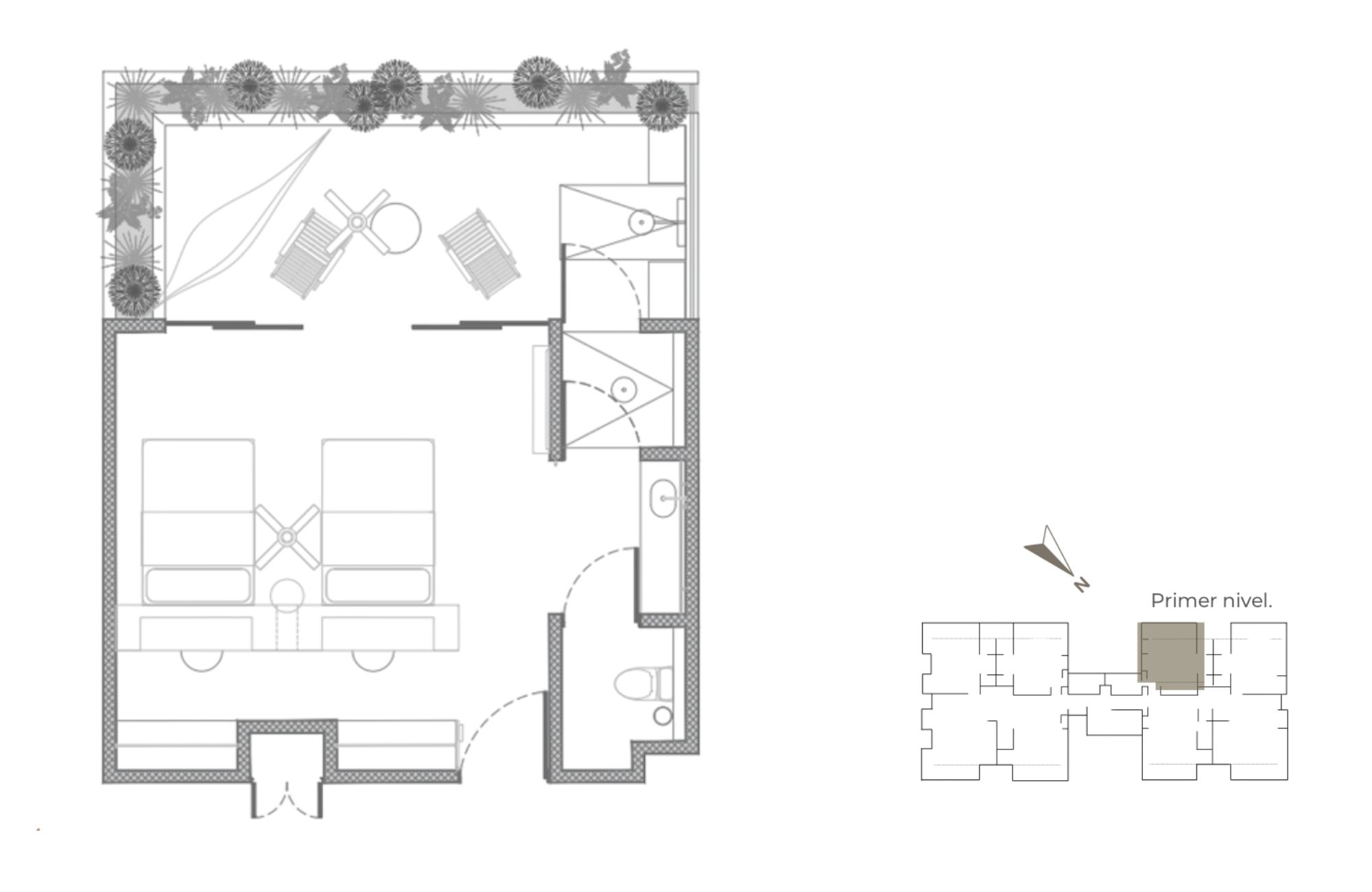 Studio-style Suite with kitchen, ready to rent, for sale, Santa Cruz, Huatulco