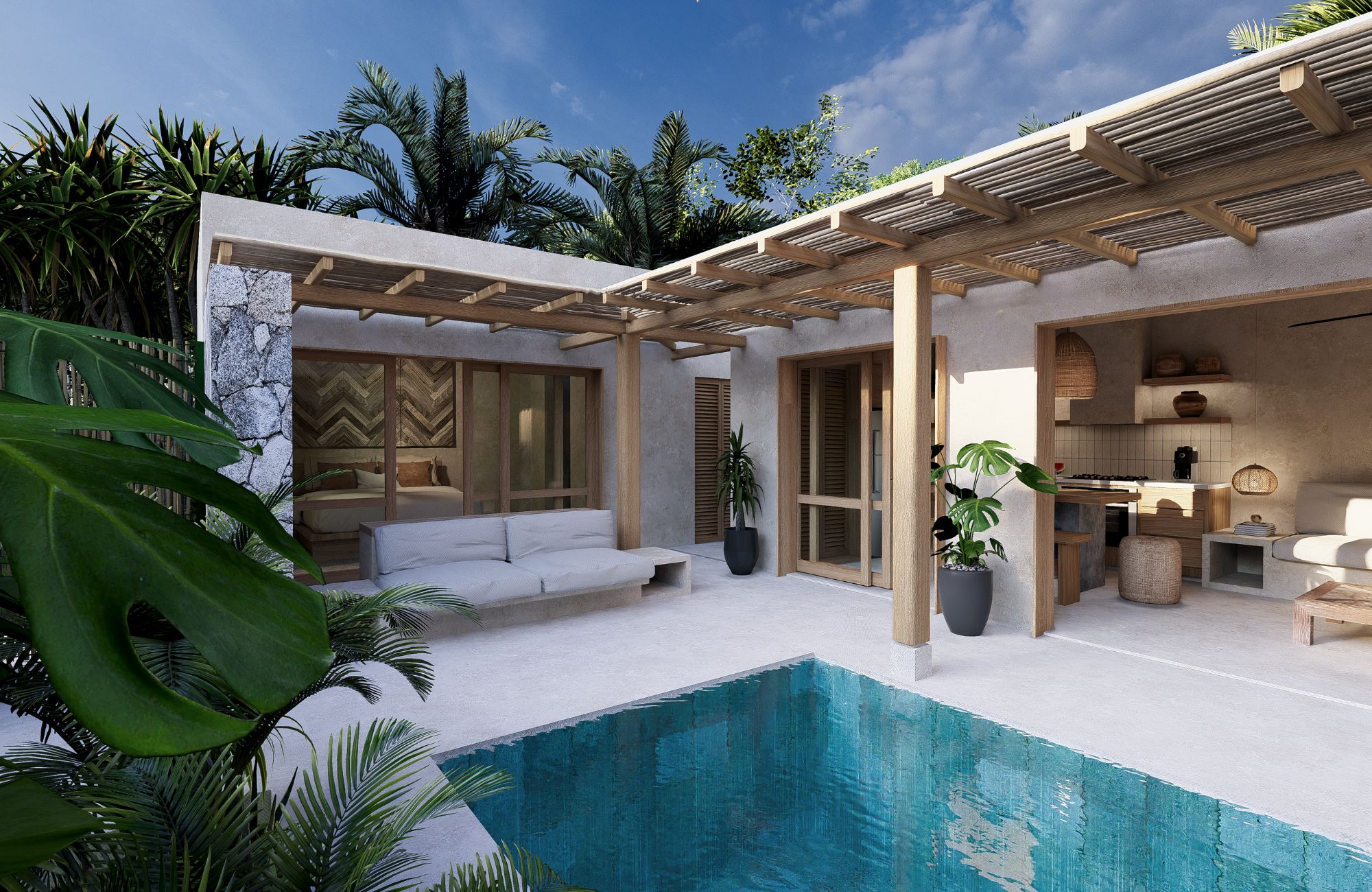 House in gated community with pool, jacuzzi, barbecue grill, playground for children, for sale, Sector O Huatulco.