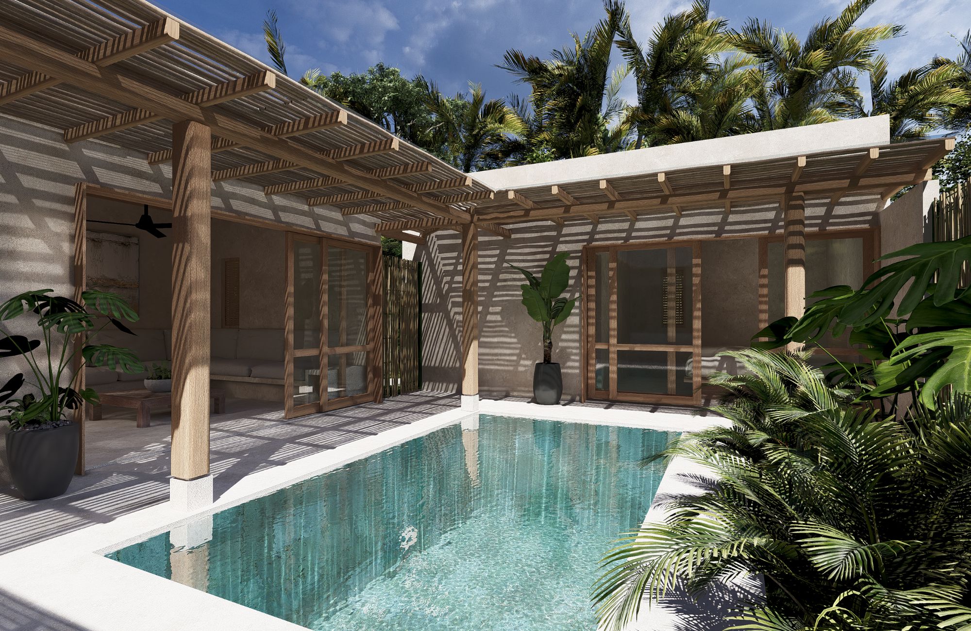 House in gated community with pool, jacuzzi, barbecue grill, playground for children, for sale, Sector O Huatulco.