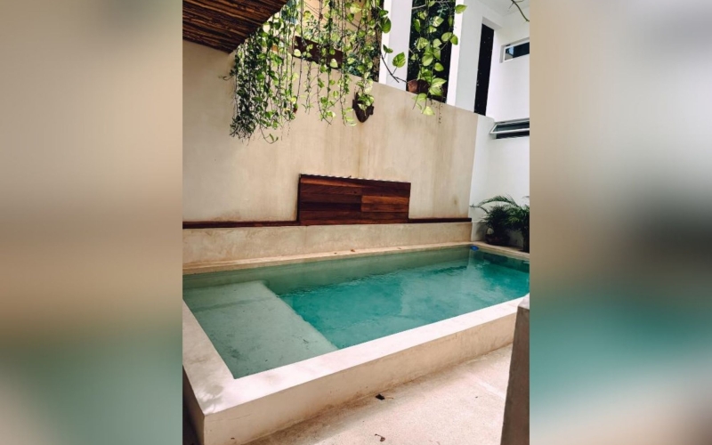 Flash Sale- Modern Boutique Studio with Terrace for Sale &ndash; Downtown Playa del Carmen