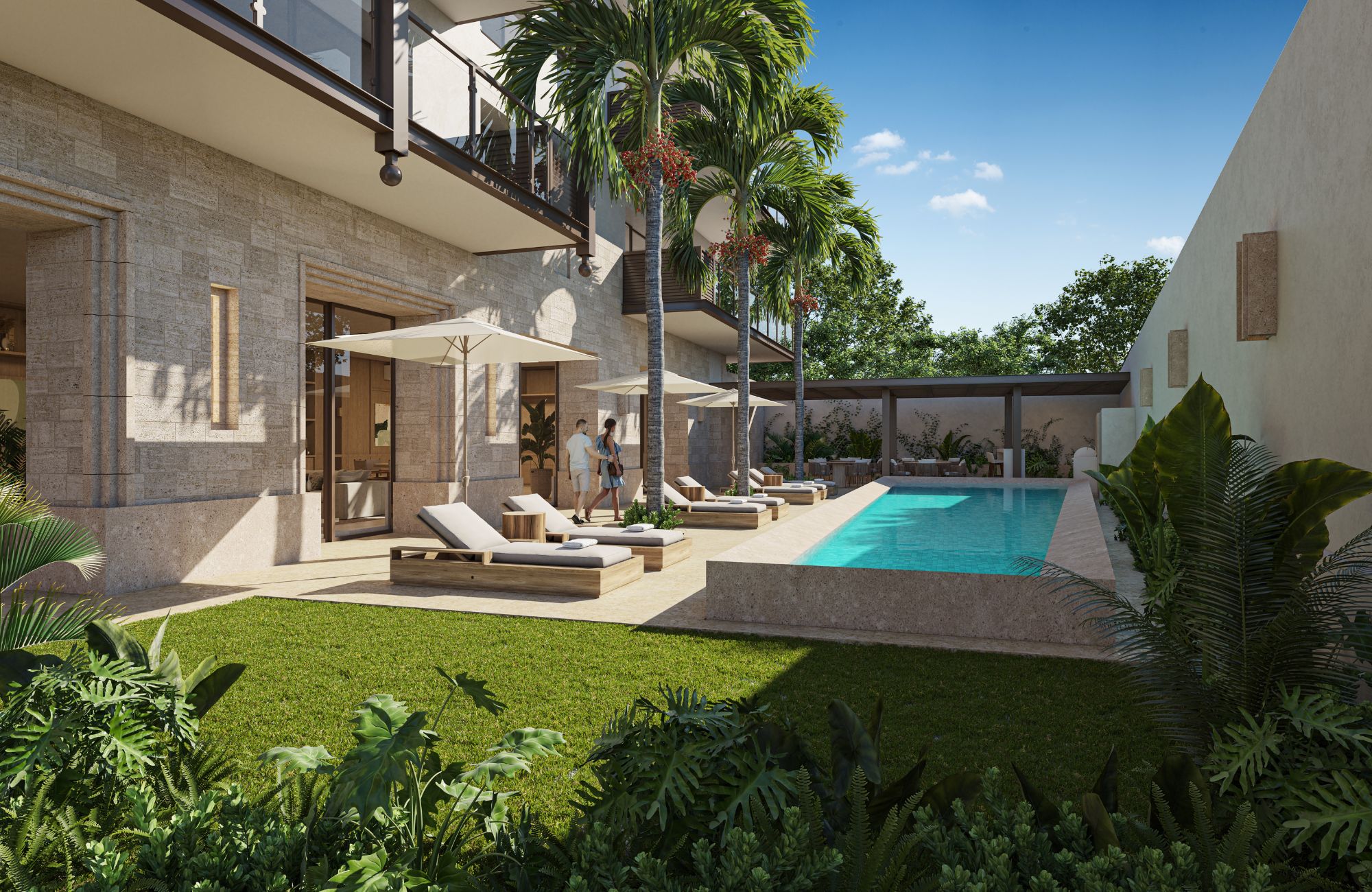 Penthouse with Spa, infinity pool and lake with beach, pre-construction, for sale, Canc&uacute;n.