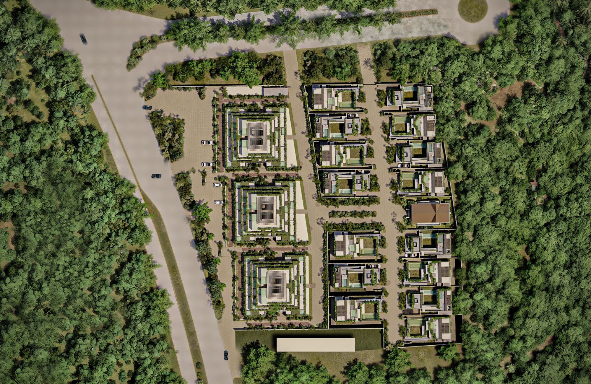 Condominium with pool, paddle tennis court, bar, grill, jacuzzi, for sale Cozumel