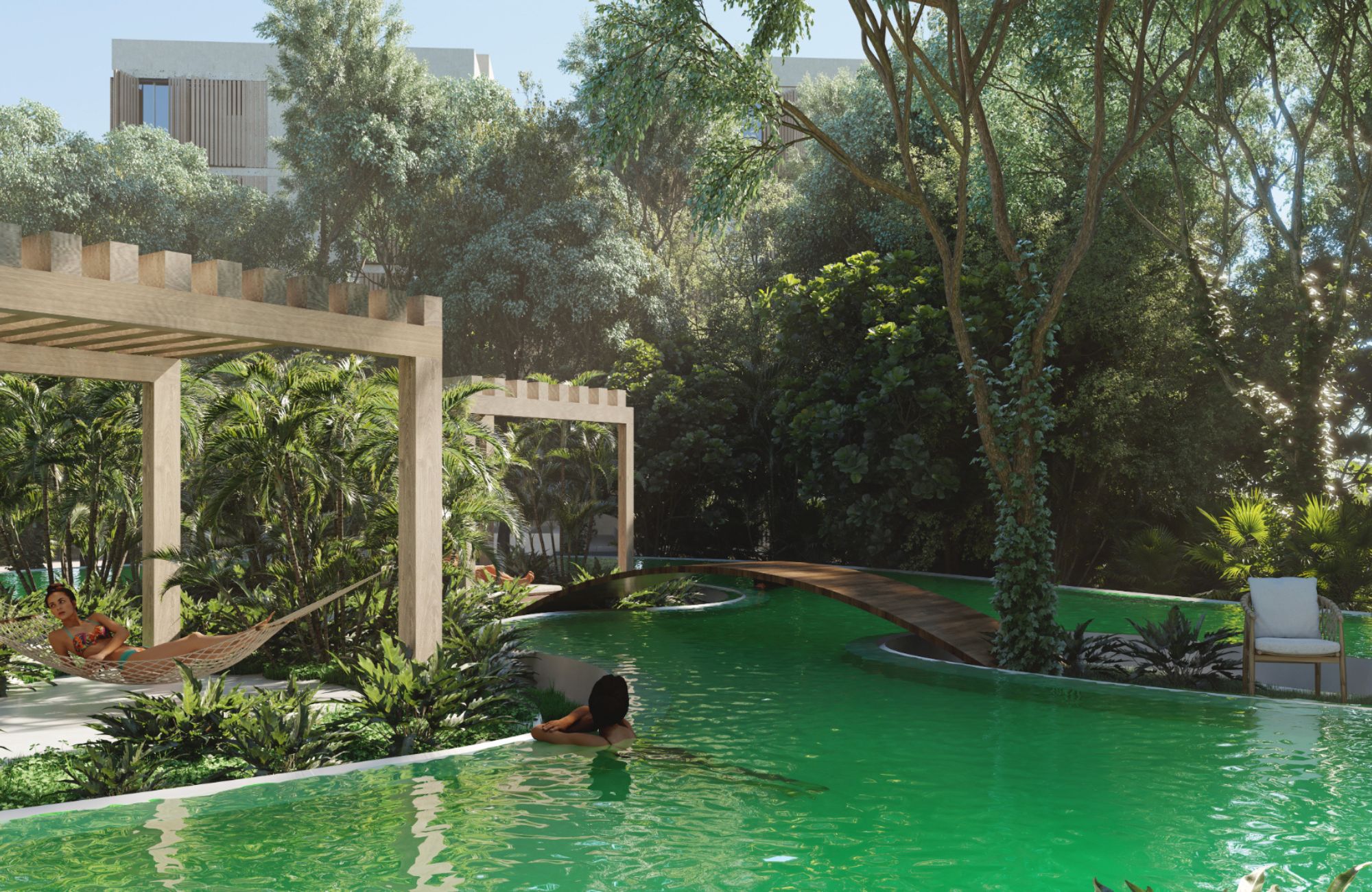 Apartment with garden, terrace, pool, sauna and jacuzzi, for sale, Playacar.