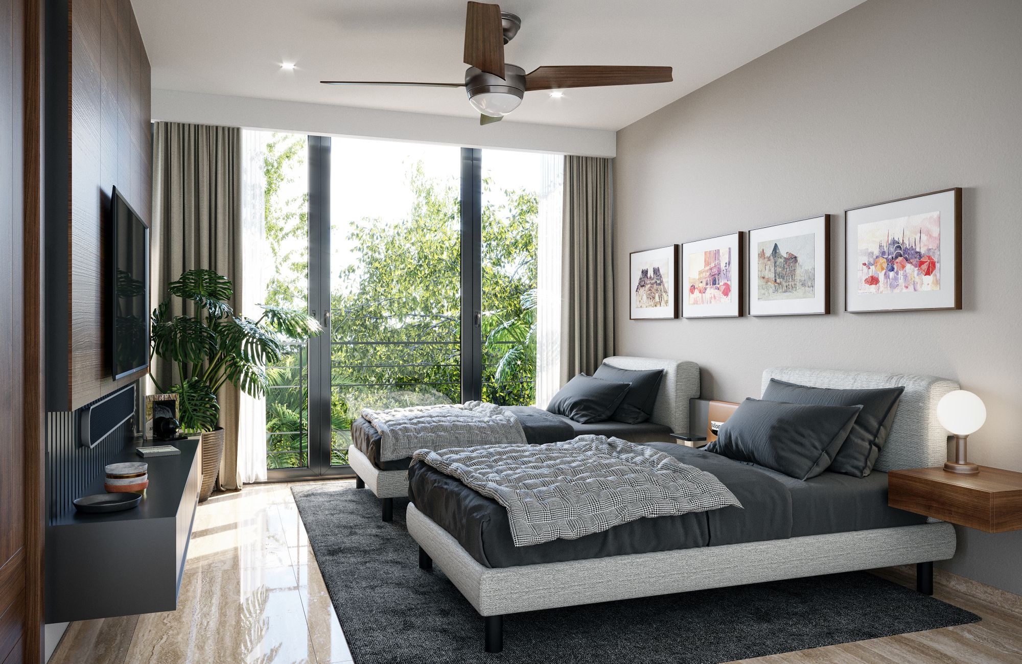 Condominium with pool, beach club and Clubhouse for sale, San Benito, M&eacute;rida.