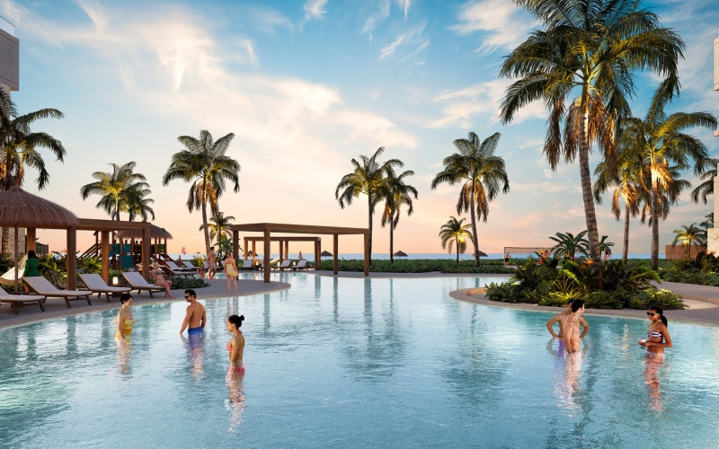 Ocean view condo for sale, Chuburn&aacute;, Yucat&aacute;n