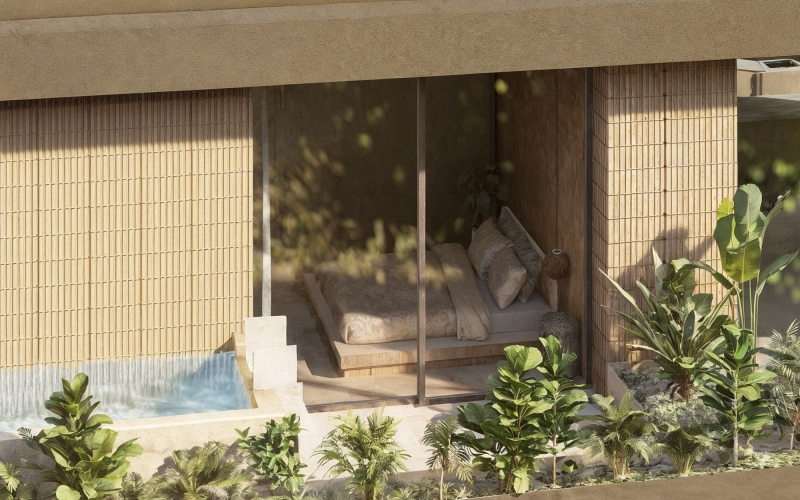 Condo with private pool for sale, South Hotel Zone, Cozumel